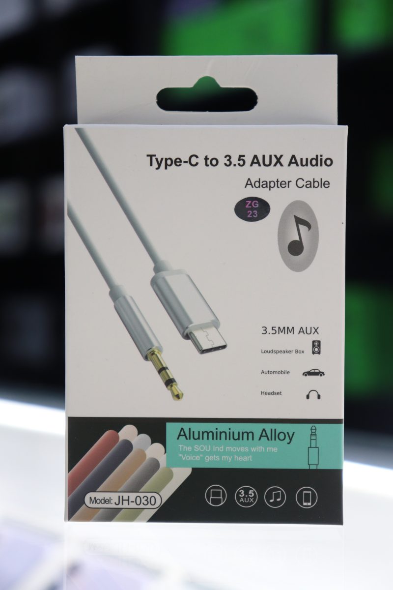 Type-C to 3.5 AUX Audio Adapter Cable